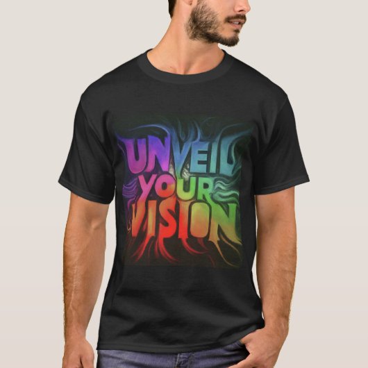 Enthüllt die männlichen Vision-Designs T-Shirt (Vorderseite)