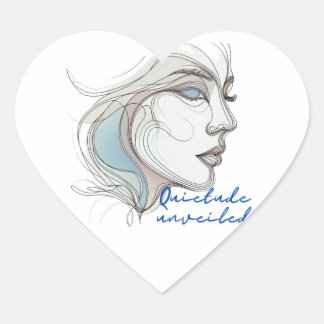 enthüllt Herz-Aufkleber