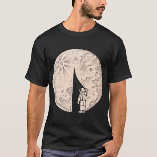 Enthüllung der dunklen Seite des Mondes T-Shirt (Vorderseite)