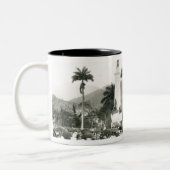 Enthüllung des Kriegs-Denkmals Zweifarbige Tasse (Links)