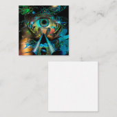 Enthüllung Quadratische Visitenkarte (Vorne/Hinten)