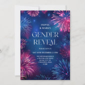 Enthüllung über die Geschlechtszugehörigkeit von F Einladung (Vorderseite)