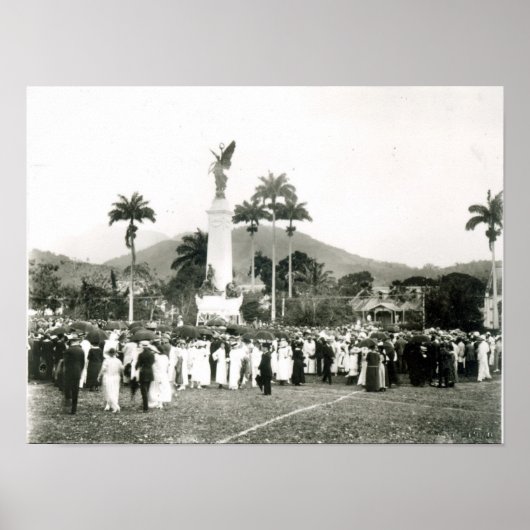 Enthüllung von Kriegsdenkmälern Poster (Vorne)