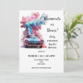 Enthüllung zu den Themen "Wahlen" Einladung (Stehend Vorderseite)