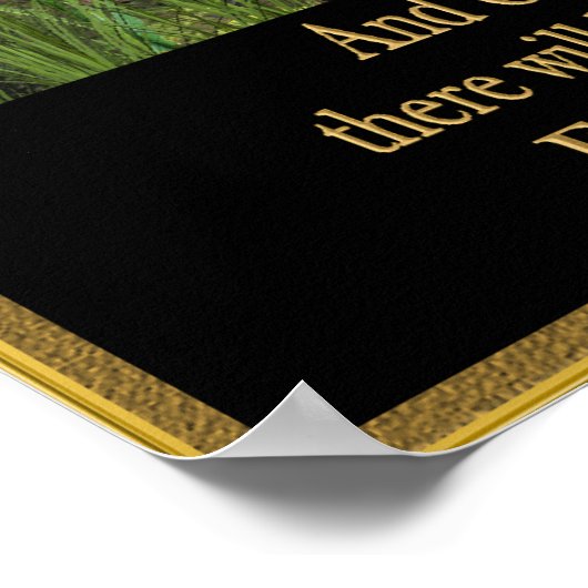 Enthüllungen 21:4 Poster (Ecke)