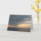 Enthüllungs-21:4 Karte (Gelbe Blume)