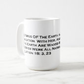 Enthüllungs-Stadt von Babylon-Tasse Kaffeetasse (Vorderseite Links)