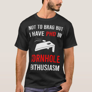 Enthusiasmus Cornhole T-Shirt