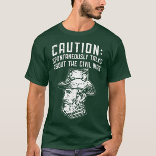 Enthusiasten des Zivilen Krieges in der amerikanis T-Shirt