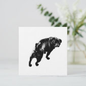 Enthusiastic Welcome, Clear Look Einladung (Stehend Vorderseite)