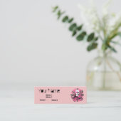 Entice~ Mini Visitenkarte (Stehend Vorderseite)