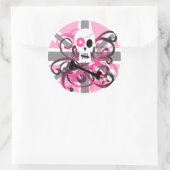 Entice ~ runder aufkleber (Tasche)