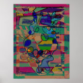 "Enticing Abstract" alt version 18 x 24 in. poster (Vorne)