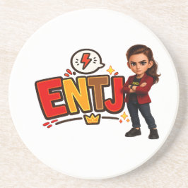 ENTJ — A Conquistadora Visionária Getränkeuntersetzer