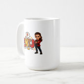 ENTJ — A Conquistadora Visionária Kaffeetasse (Vorderseite Links)
