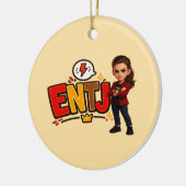 ENTJ — A Conquistadora Visionária Keramik Ornament (Links)