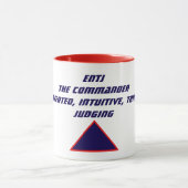 ENTJ Commander Tasse (Zentrum)