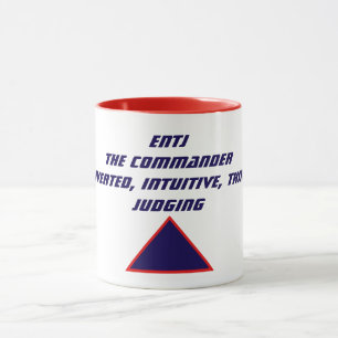 ENTJ Commander Tasse
