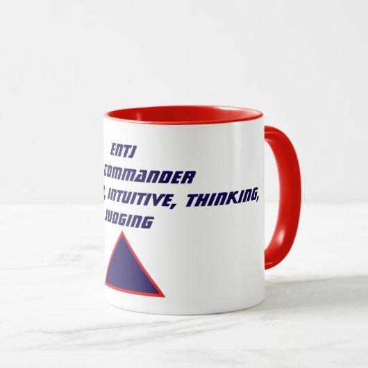 ENTJ Commander Tasse (VorderseiteRechts)