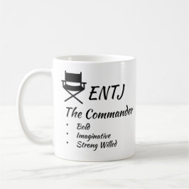ENTJ MBTI Myers-Briggs Typindikator Persönlichkeit Kaffeetasse