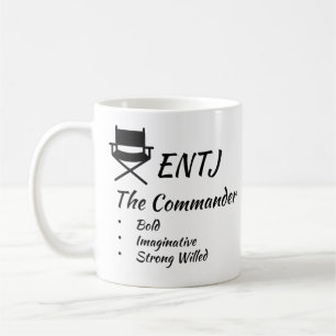 ENTJ MBTI Myers-Briggs Typindikator Persönlichkeit Kaffeetasse