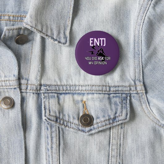 ENTJ, "Sie fragten für, das meine Meinung" Knopf Button (Beispiel)