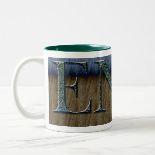 ENTJmug Zweifarbige Tasse (Links)