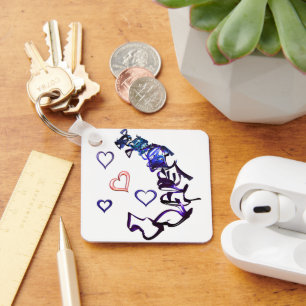 Entketten Sie den Schlüsselring meines Herzplatzes Schlüsselanhänger