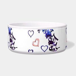 Entketten Sie die Keramik für Haustiere Napf