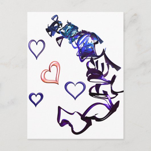 Entketten Sie die Postkarte für mein Herz (Vorderseite)