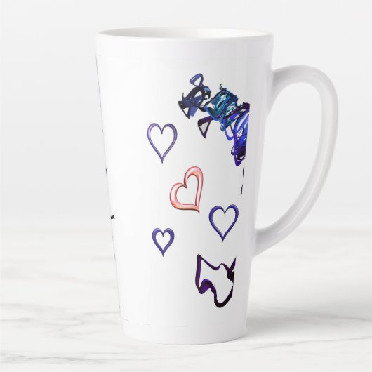 Entketten Sie die Tasse "Mein Herz Latte" (Rechts)