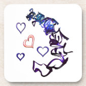 Entketten Sie die Untersetzer aus dem Herz (Vorderseite)