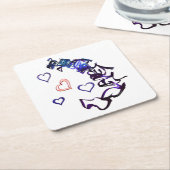 Entketten Sie die Untersetzer von "Mein Herz" (angewinkelt)