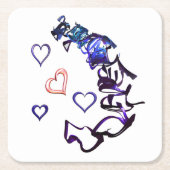 Entketten Sie die Untersetzer von "Mein Herz" (Vorderseite)