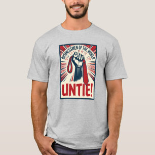 ENTKNOTEN!   Anti-Unternehmensbüro-Humor-Design T-Shirt