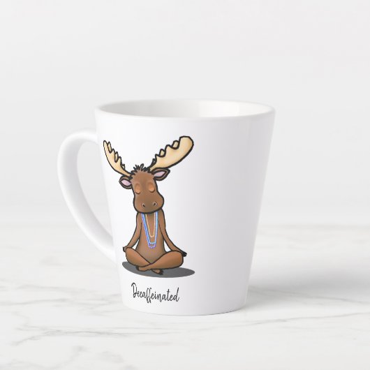 entkoffeinierte Elche Milchtasse (Linke Ecke)