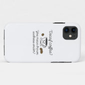 Entkoffeinierter Kaffee Case-Mate iPhone Hülle (Rückseite (Horizontal))