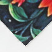 Entkommen in Naturkundedesign Fleecedecke (Ecke)