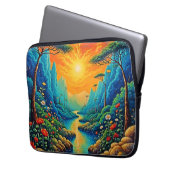 Entkommen in Naturkundedesign Laptopschutzhülle (Vorderseite Links)