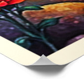 Entkommen in Naturkundedesign Poster (Ecke)