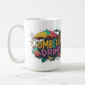 Entkommen mit einer Sippe: Schirmgetränke Kaffeetasse (Links)