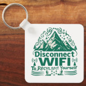 Entkommen Sie dem digitalen Rückspiel mit der Natu Schlüsselanhänger (Vorderseite)