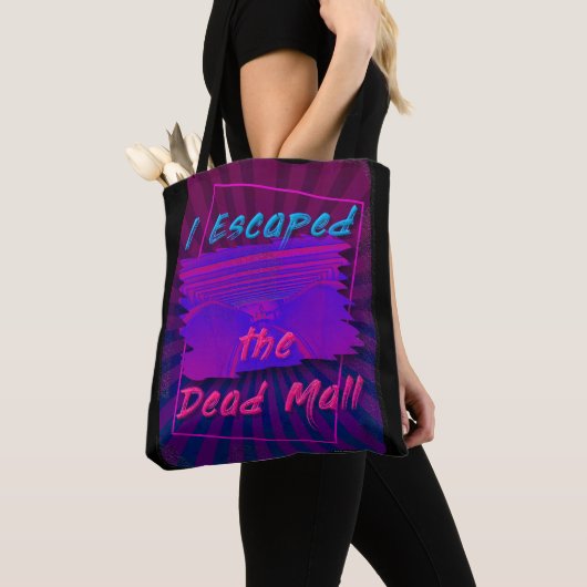 Entkommen Sie dem Slogan "Dead Mall Retro Fun" Tasche (Von Nahem)