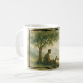 Entkommen Sie der digitalen Arbeit von Cubicle Nom Kaffeetasse (Vorderseite Links)