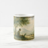 Entkommen Sie der digitalen Arbeit von Cubicle Nom Kaffeetasse (Mittel)