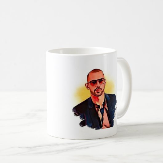 Entkommen Sie der Matrix-Tasse (mit andrew-Status Kaffeetasse (VorderseiteRechts)