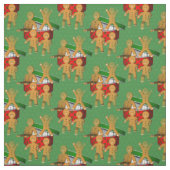 Entkommen von Lebkuchen Niedlich Urlaub Stoff (Muster)