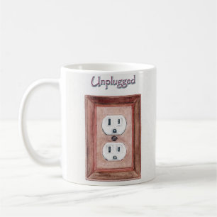 Entkoppeltes Design auf einer Tasse