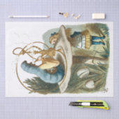 Entkoppelung der Alice im Wunderland Vintag Seidenpapier (Handwerk)