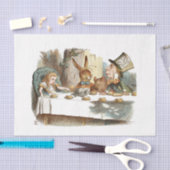 Entkoppelung der Alice im Wunderland Vintag Seidenpapier (Handwerk)